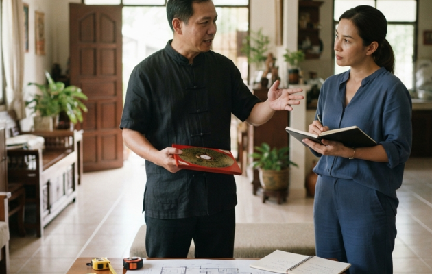 Tư vấn phong thủy nhà ở: chuẩn bị mặt bằng và thông tin hiện trạng