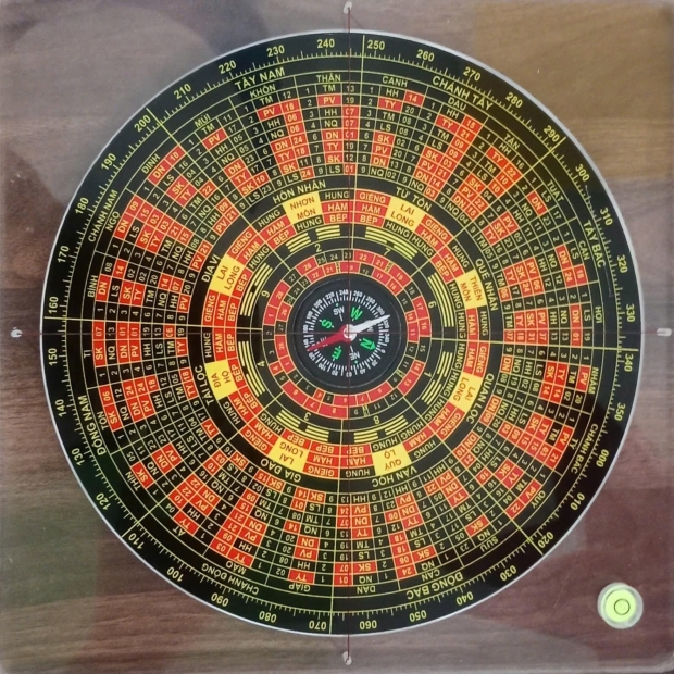 LA BÀN - LA KINH MÀU ĐEN (30 x 30) 